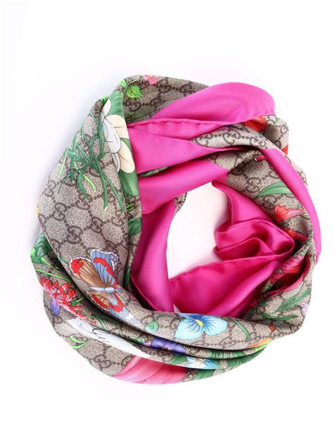 gucci pink scarves|gucci silk bandana.